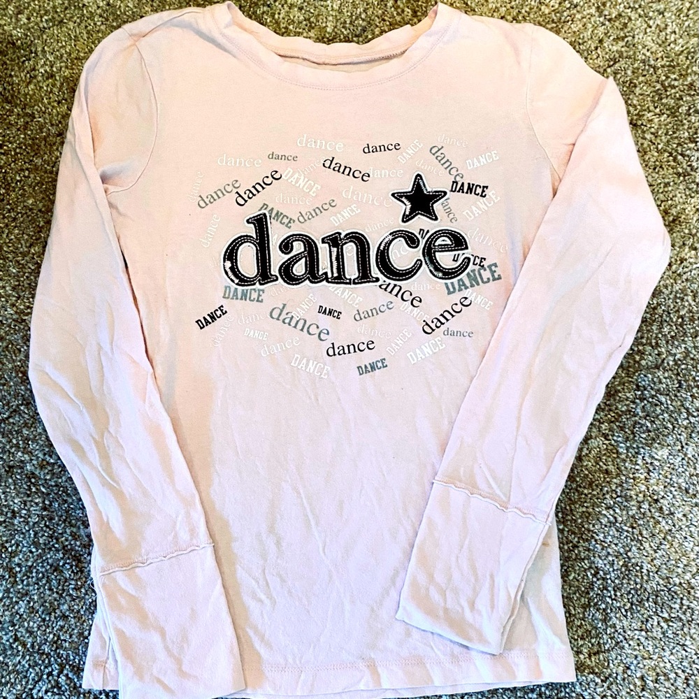 Girl’s Limited Too “Dance” Long Sleeve Tee